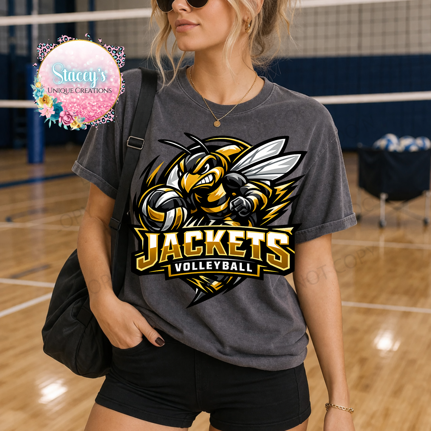 Jackets Volleyball Spirit Tee