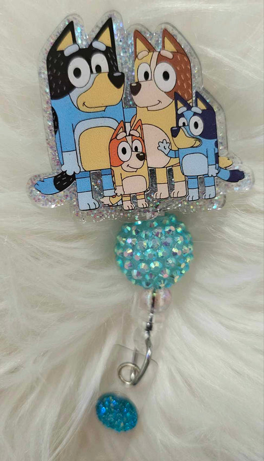 Bluey & Friends Badge Reel