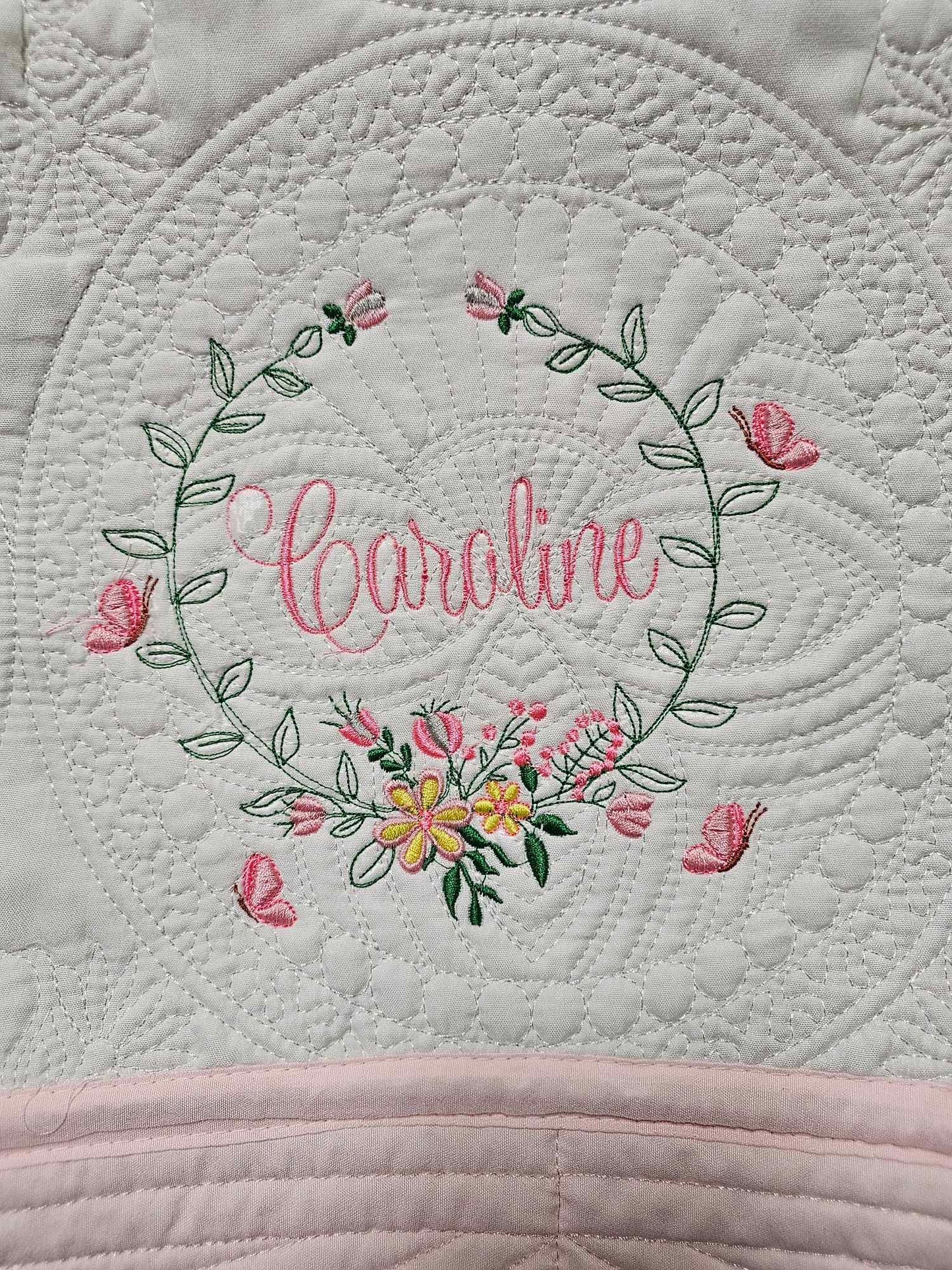 Embroidery Baby Blankets