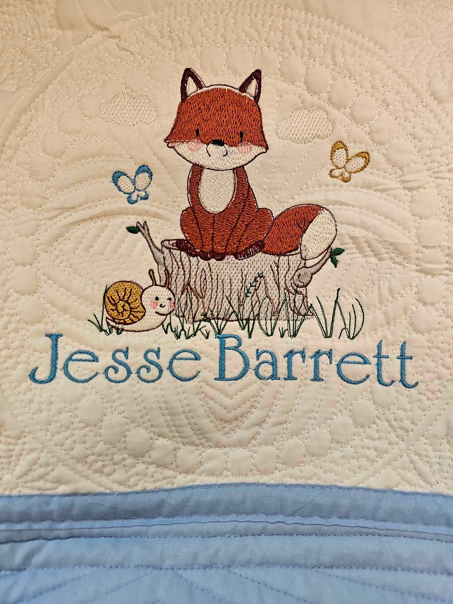 Embroidery Baby Blankets