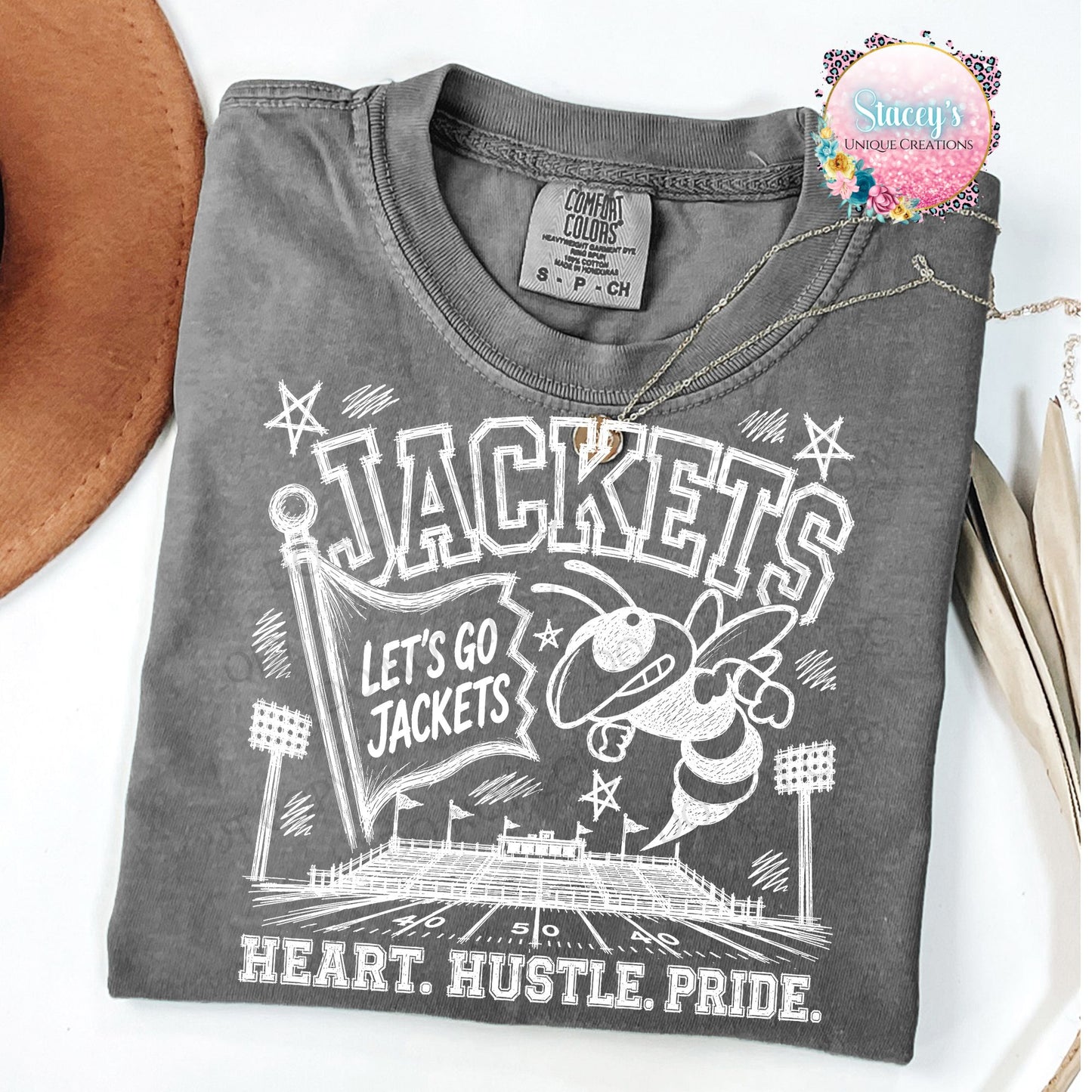 Jackets Football Tee