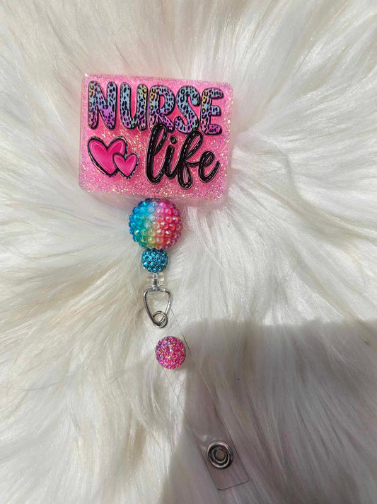 Nurse Life Badge Reel