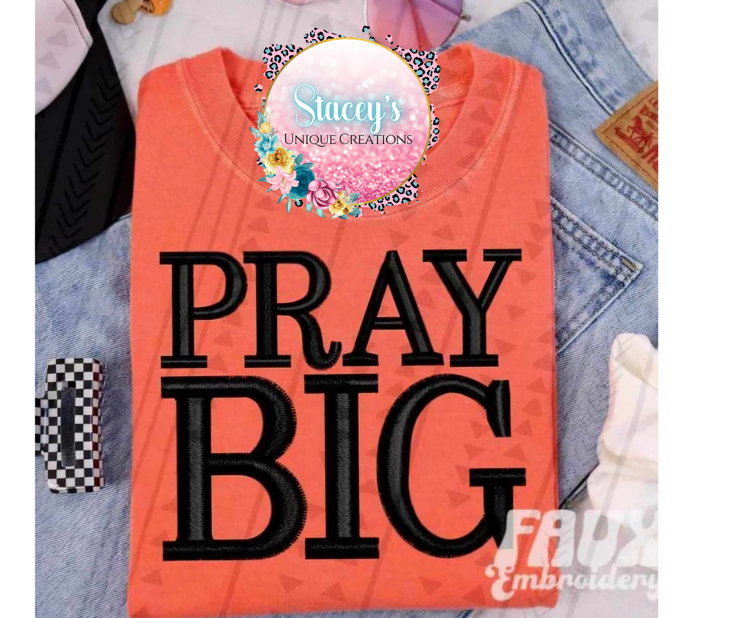 Pray Big Graphic Tee