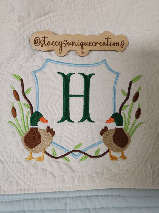Embroidery Baby Blankets