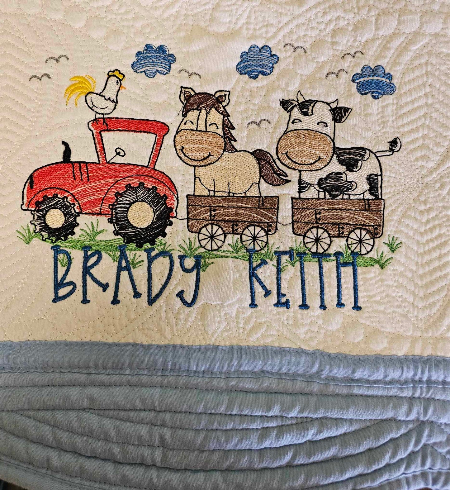 Embroidery Baby Blankets